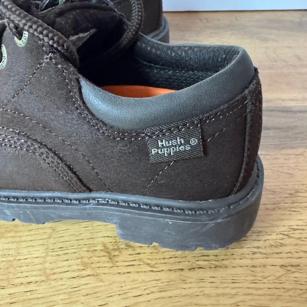 Hush Puppies Brown Suede Kids Shoes, Excellent Condition, Size 11.5